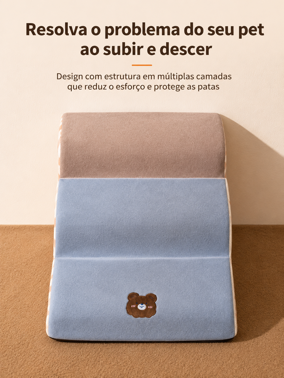 Escada Ortopédica para Pets com Espuma de Alta Densidade