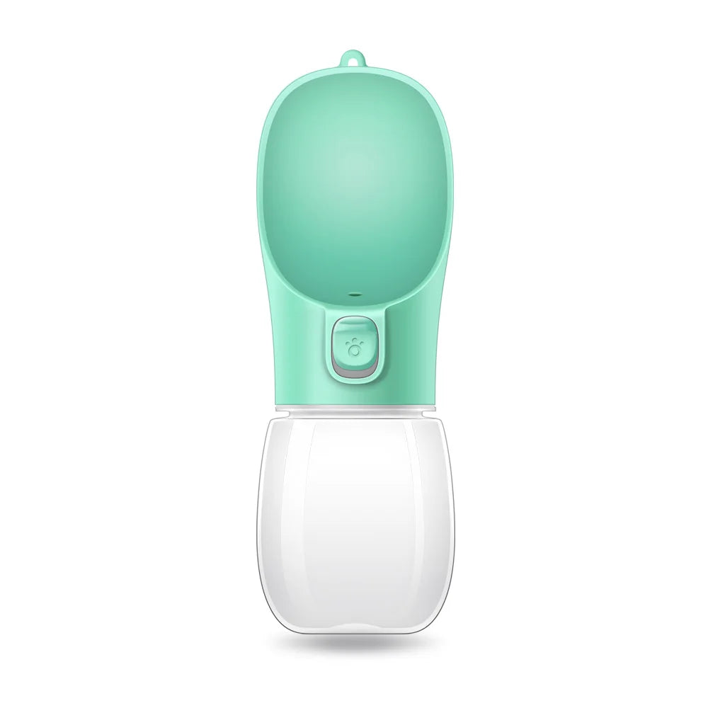 Garrafa Portátil para Pets com Bebedouro Integrado