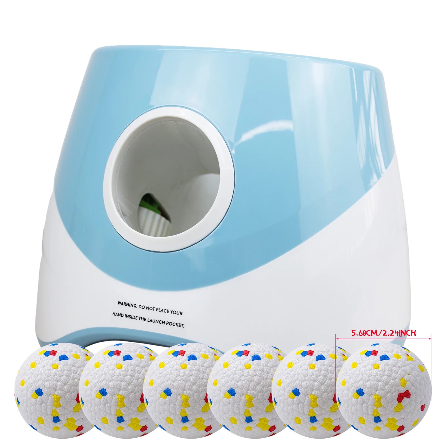 Lançador Automático de Bolinhas para Cães