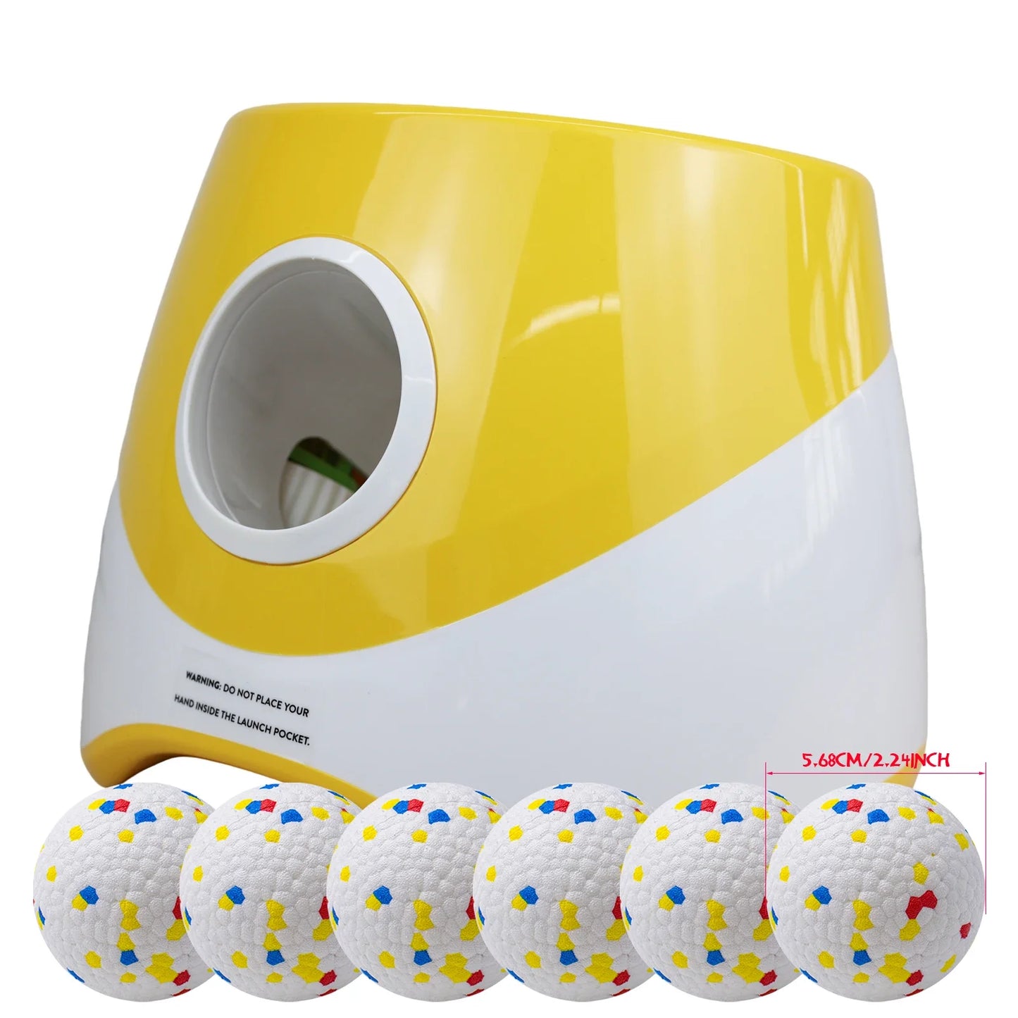 Lançador Automático de Bolinhas para Cães