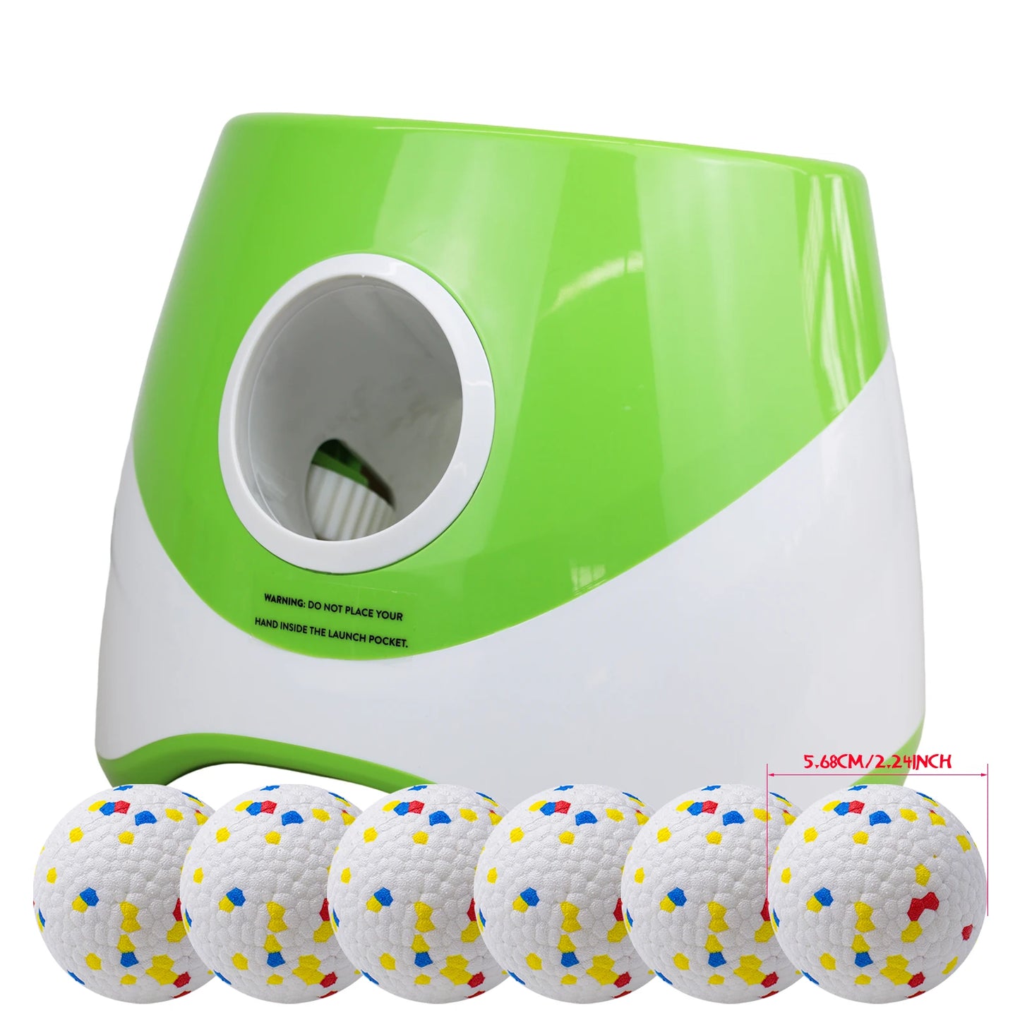 Lançador Automático de Bolinhas para Cães