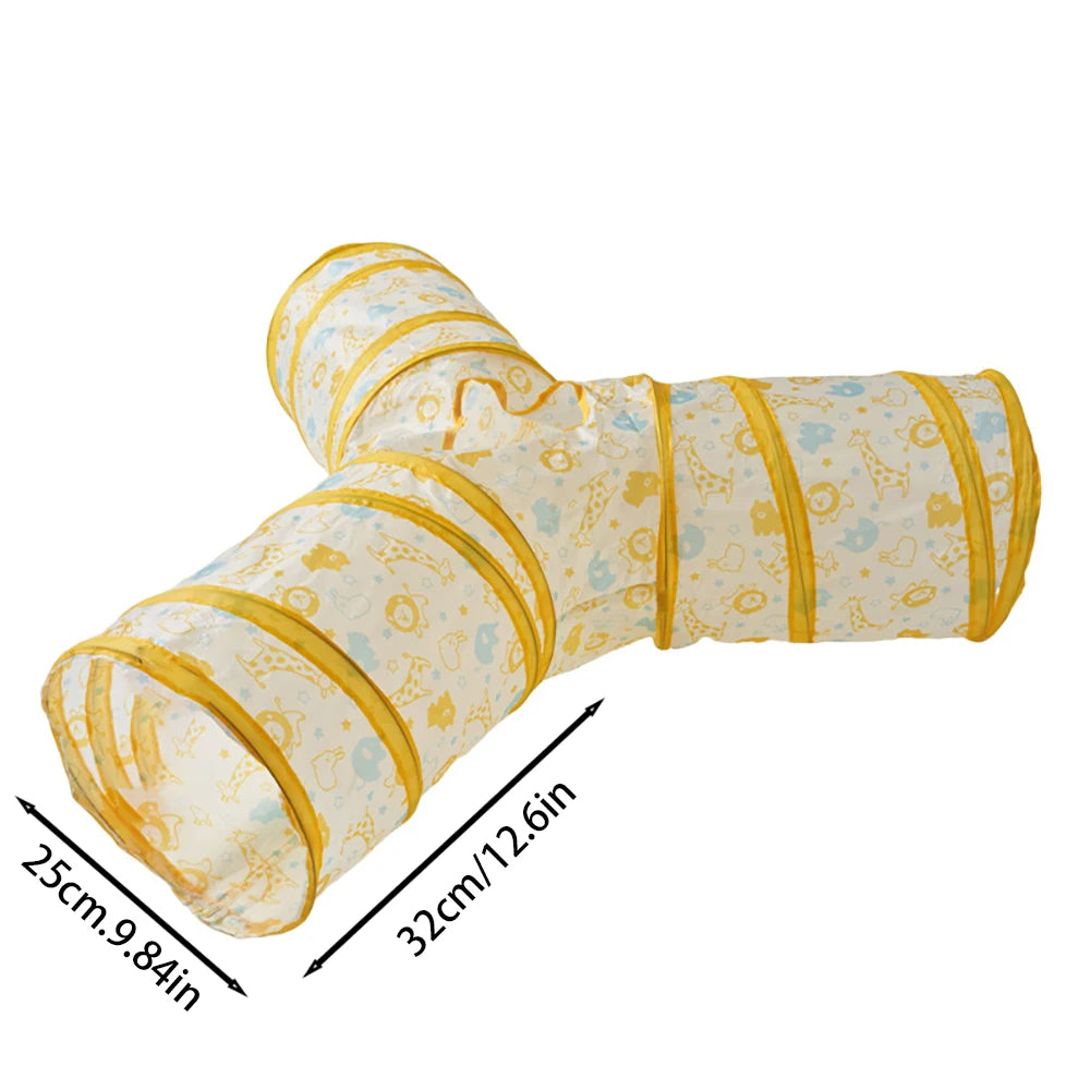 Túnel Dobrável para Gatos e Cães Pequenos
