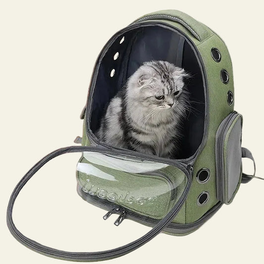 Mochila de Viagem para Gatos e Cães Pequenos