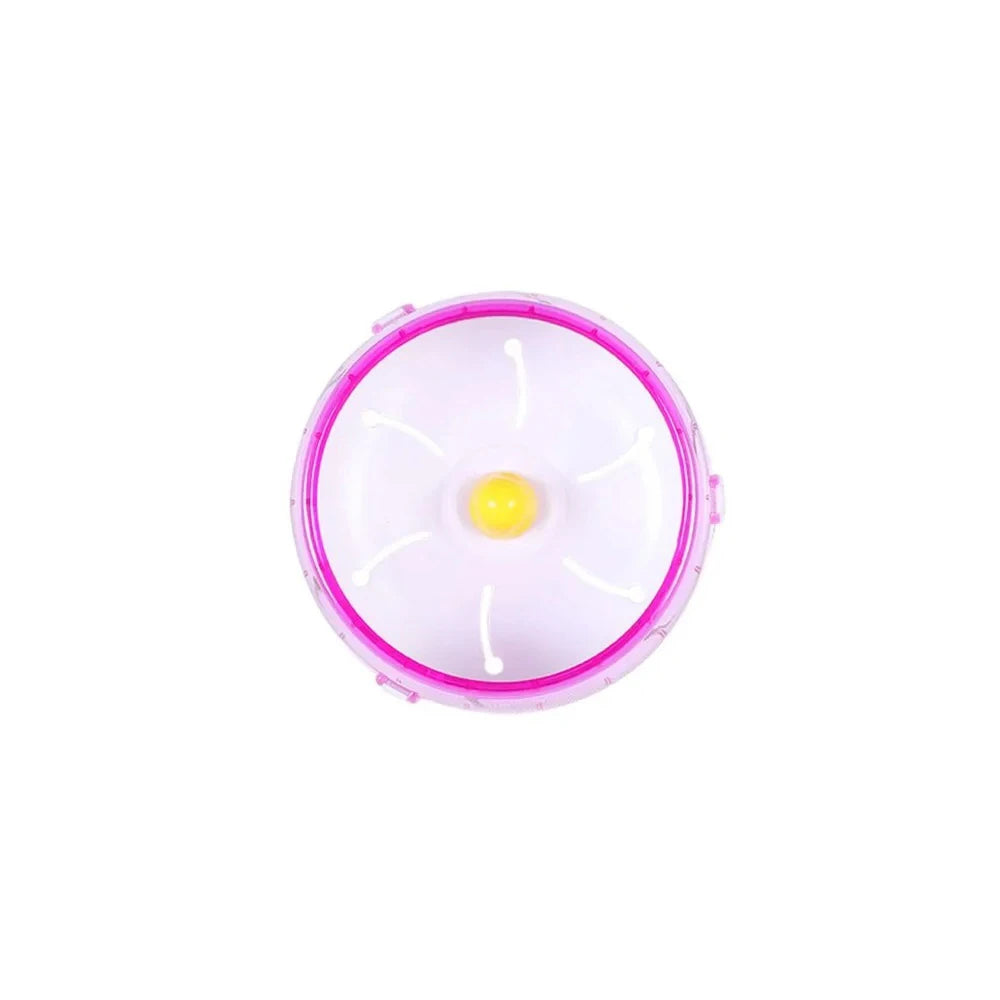 Roda Silenciosa Transparente para Hamsters