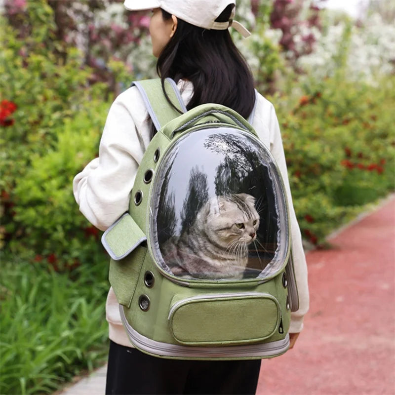 Mochila de Viagem para Gatos e Cães Pequenos